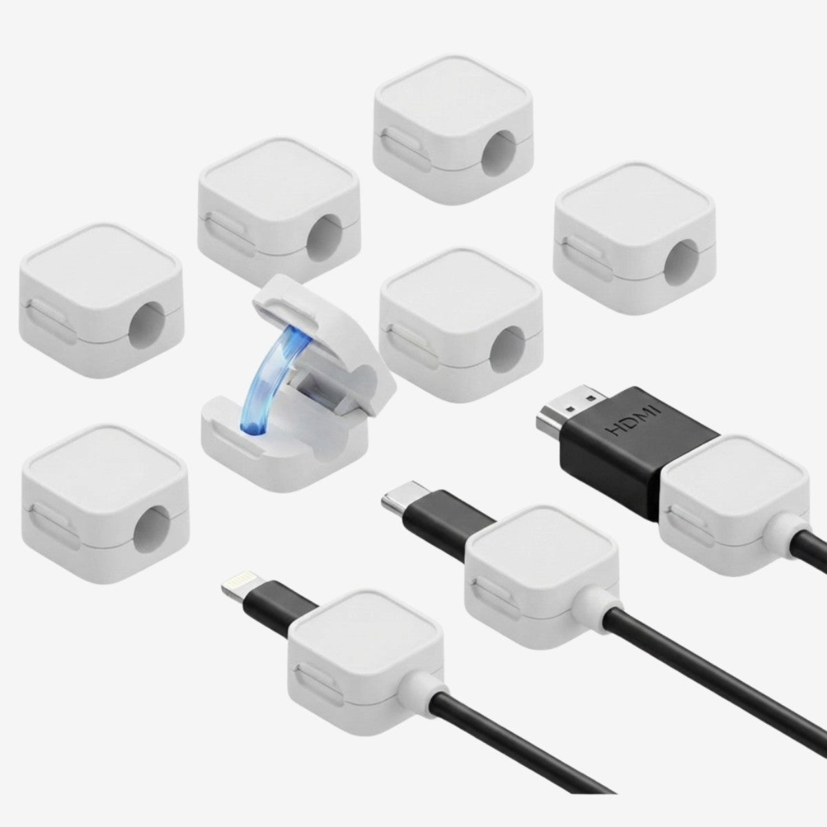 KABEL CLIPS 6-Stück